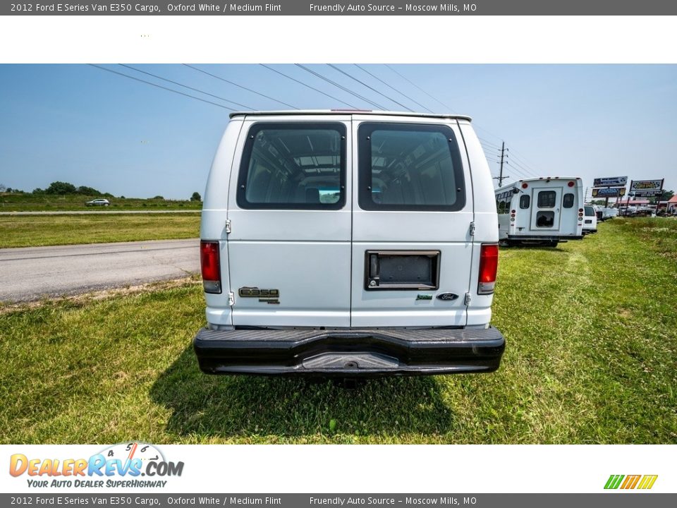 2012 Ford E Series Van E350 Cargo Oxford White / Medium Flint Photo #4