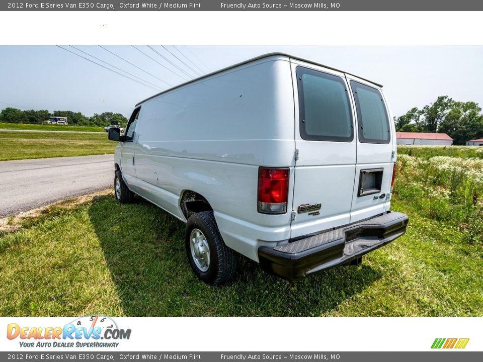 2012 Ford E Series Van E350 Cargo Oxford White / Medium Flint Photo #5