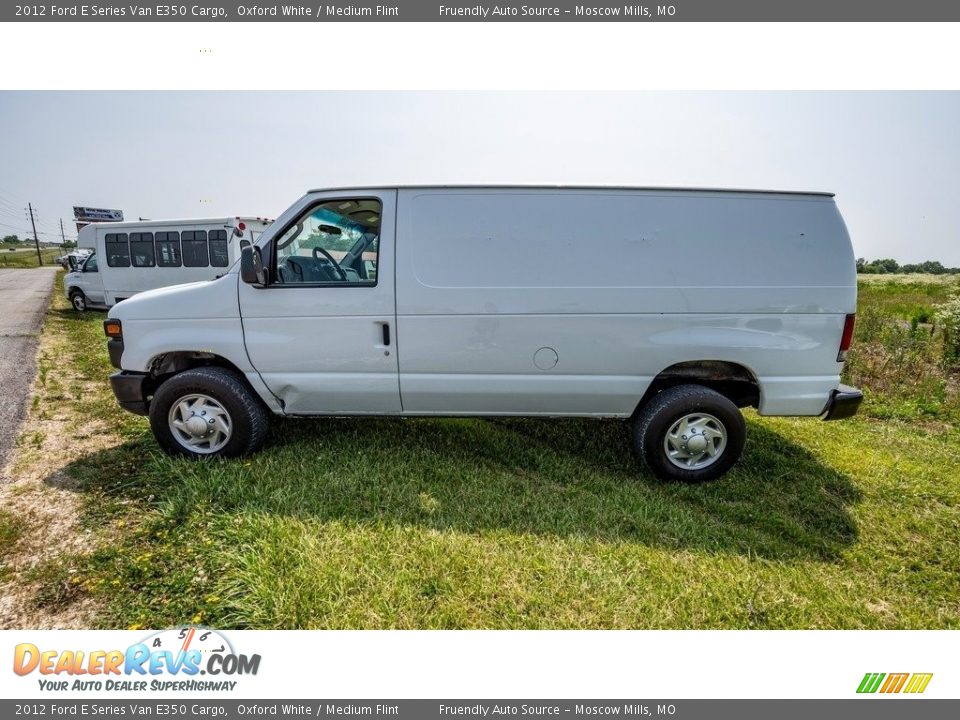 2012 Ford E Series Van E350 Cargo Oxford White / Medium Flint Photo #6