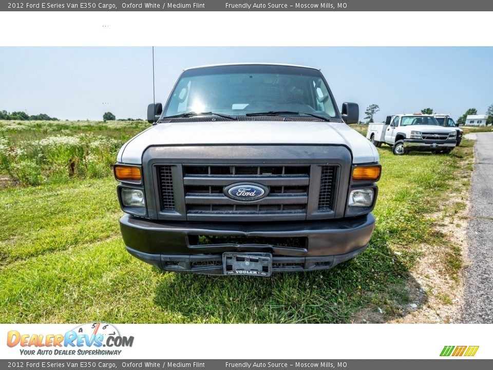 2012 Ford E Series Van E350 Cargo Oxford White / Medium Flint Photo #8