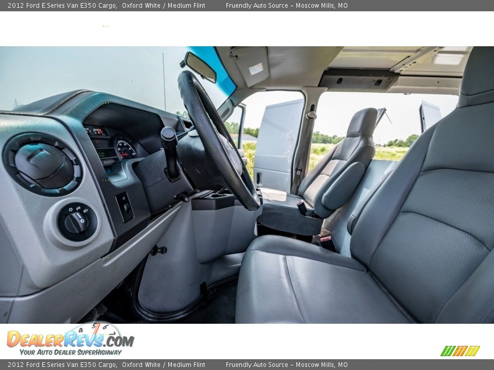 2012 Ford E Series Van E350 Cargo Oxford White / Medium Flint Photo #14