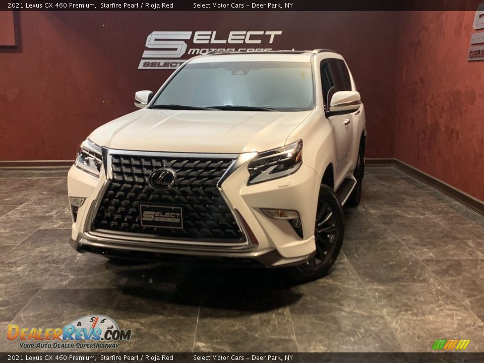 2021 Lexus GX 460 Premium Starfire Pearl / Rioja Red Photo #1