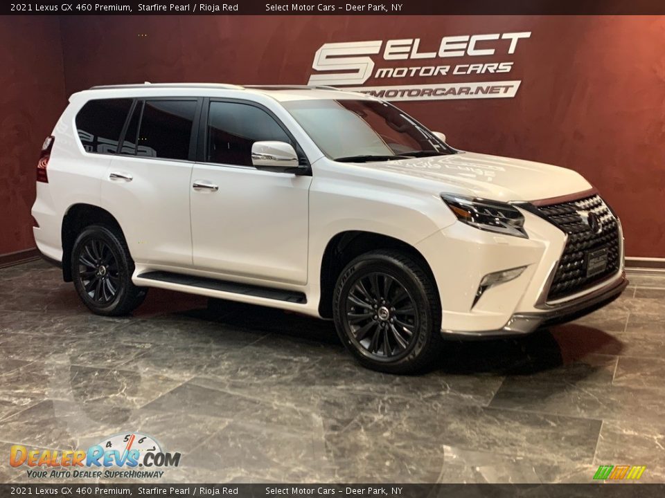 2021 Lexus GX 460 Premium Starfire Pearl / Rioja Red Photo #3