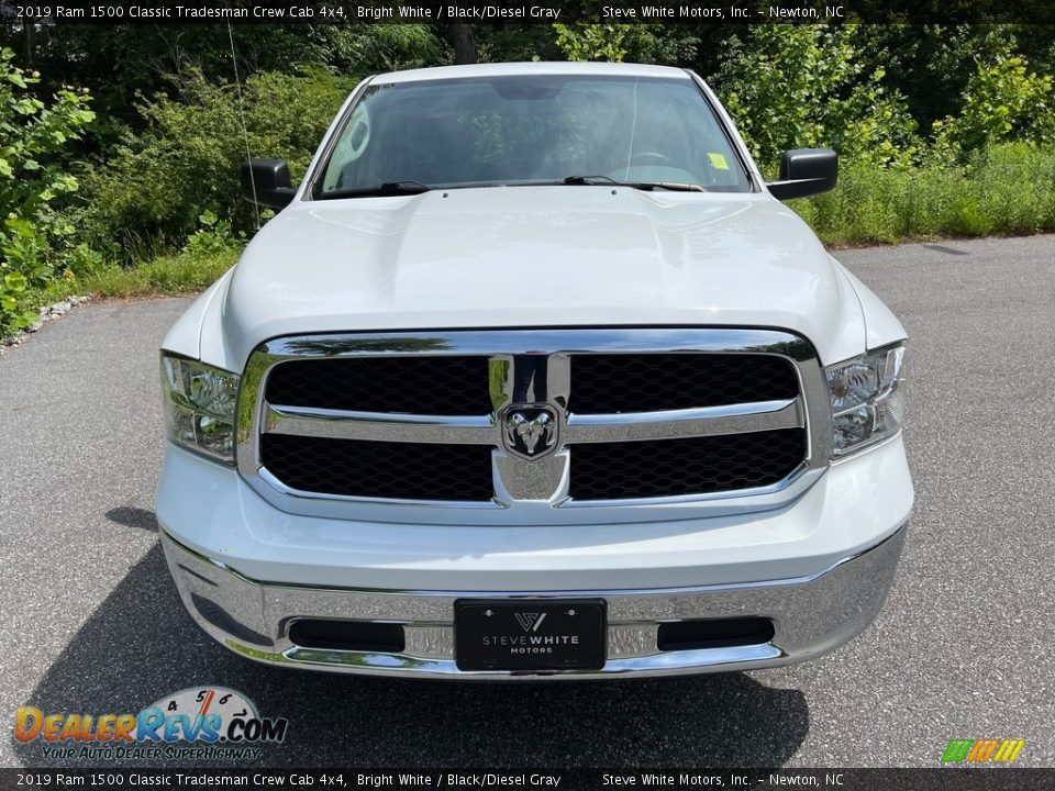 Bright White 2019 Ram 1500 Classic Tradesman Crew Cab 4x4 Photo #3