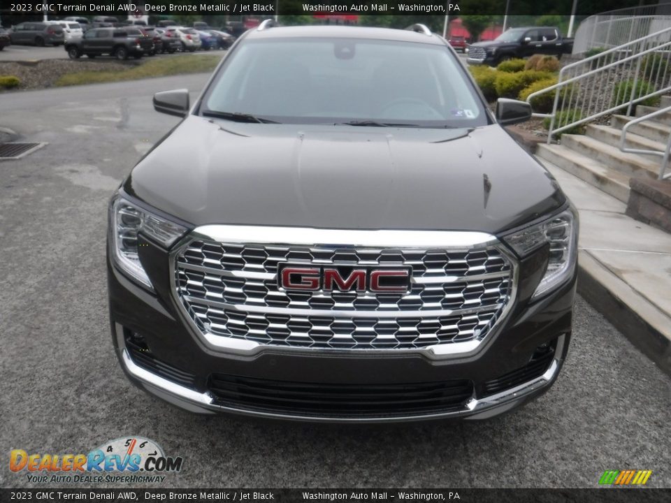 2023 GMC Terrain Denali AWD Deep Bronze Metallic / Jet Black Photo #12