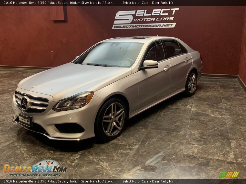 2016 Mercedes-Benz E 350 4Matic Sedan Iridium Silver Metallic / Black Photo #5