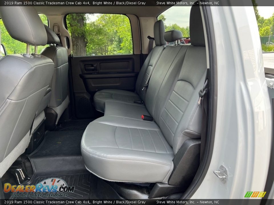 Rear Seat of 2019 Ram 1500 Classic Tradesman Crew Cab 4x4 Photo #14