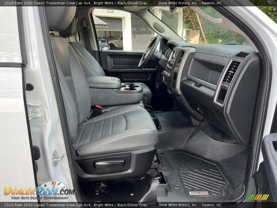 Front Seat of 2019 Ram 1500 Classic Tradesman Crew Cab 4x4 Photo #17