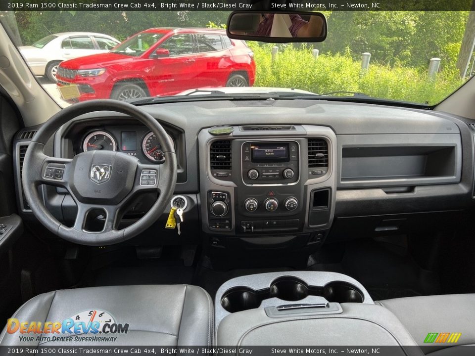 Dashboard of 2019 Ram 1500 Classic Tradesman Crew Cab 4x4 Photo #18