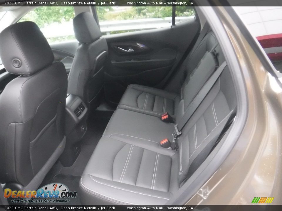 Rear Seat of 2023 GMC Terrain Denali AWD Photo #32