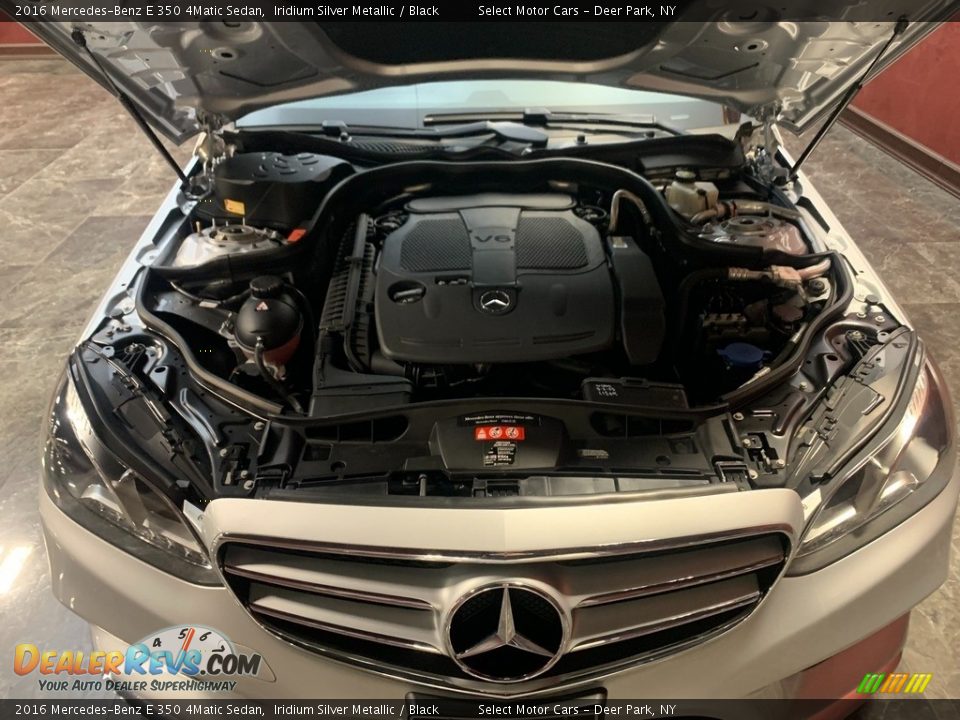 2016 Mercedes-Benz E 350 4Matic Sedan Iridium Silver Metallic / Black Photo #16