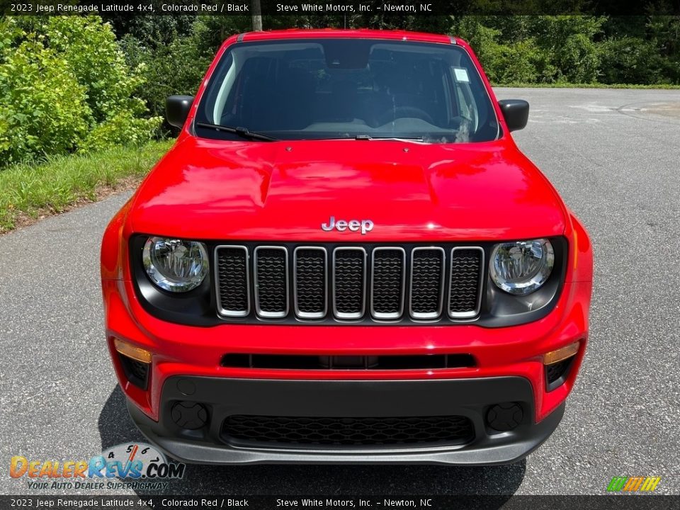 2023 Jeep Renegade Latitude 4x4 Colorado Red / Black Photo #3