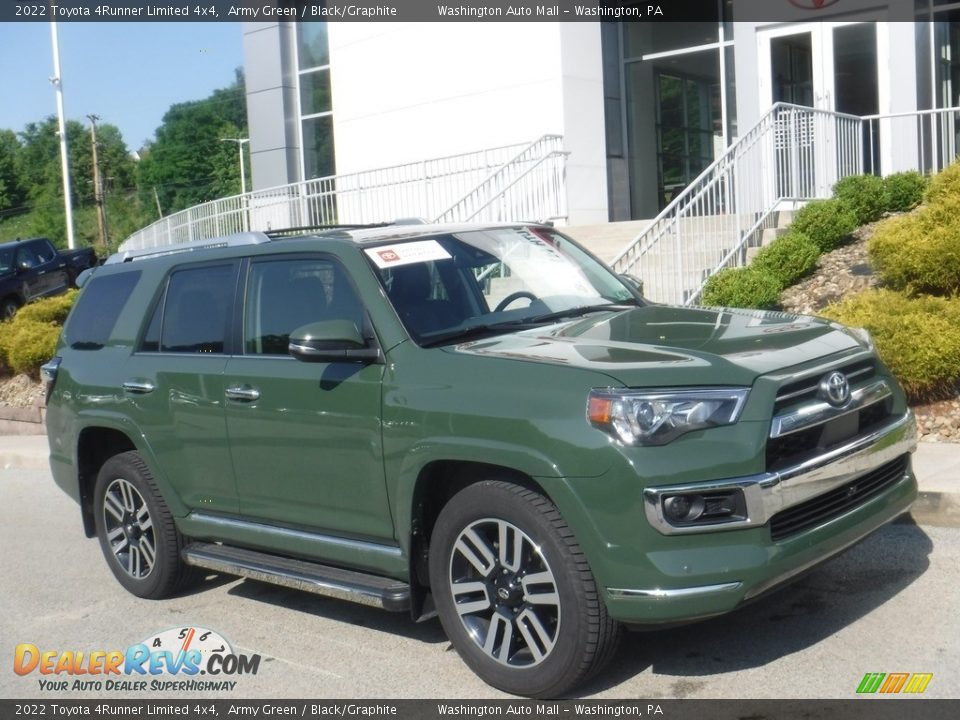 Front 3/4 View of 2022 Toyota 4Runner Limited 4x4 Photo #1