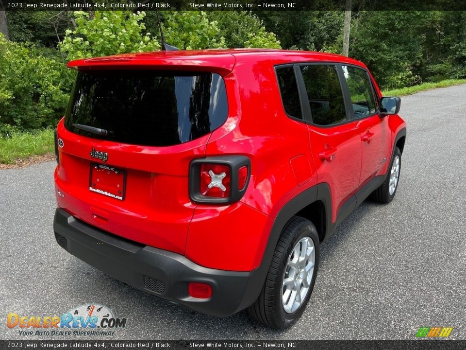 2023 Jeep Renegade Latitude 4x4 Colorado Red / Black Photo #6