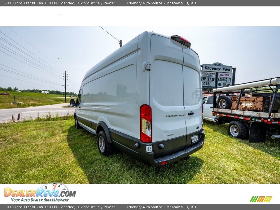 Oxford White 2018 Ford Transit Van 350 HR Extended Photo #9