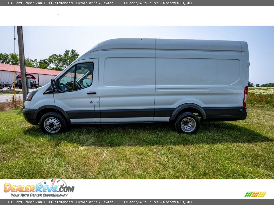 Oxford White 2018 Ford Transit Van 350 HR Extended Photo #10