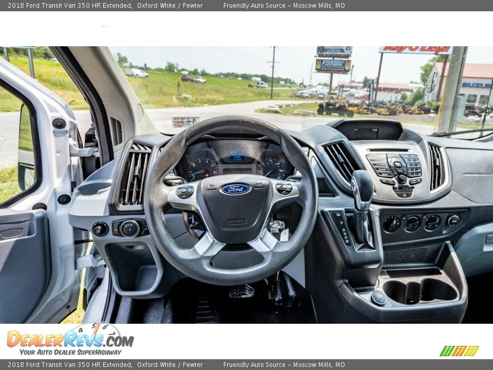 Dashboard of 2018 Ford Transit Van 350 HR Extended Photo #16