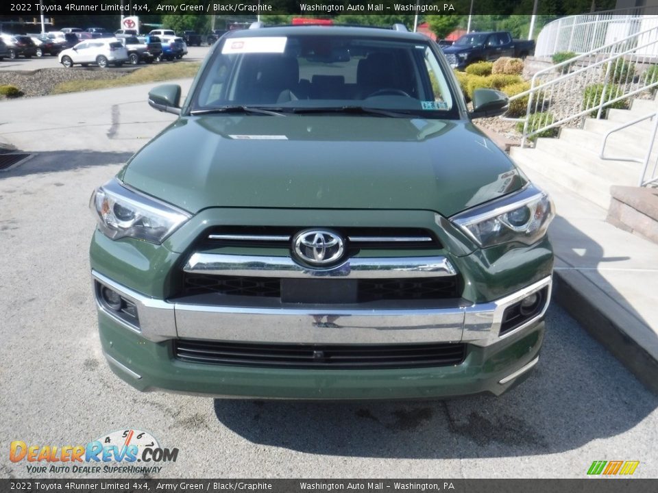 2022 Toyota 4Runner Limited 4x4 Army Green / Black/Graphite Photo #15