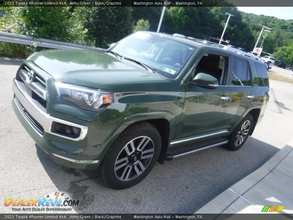 2022 Toyota 4Runner Limited 4x4 Army Green / Black/Graphite Photo #16