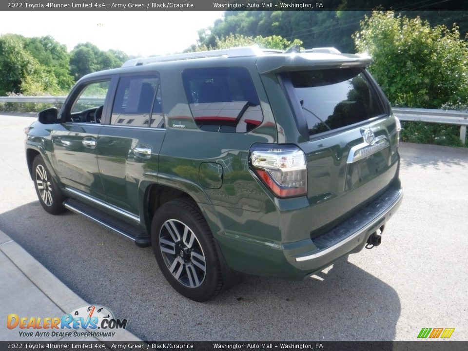 2022 Toyota 4Runner Limited 4x4 Army Green / Black/Graphite Photo #17