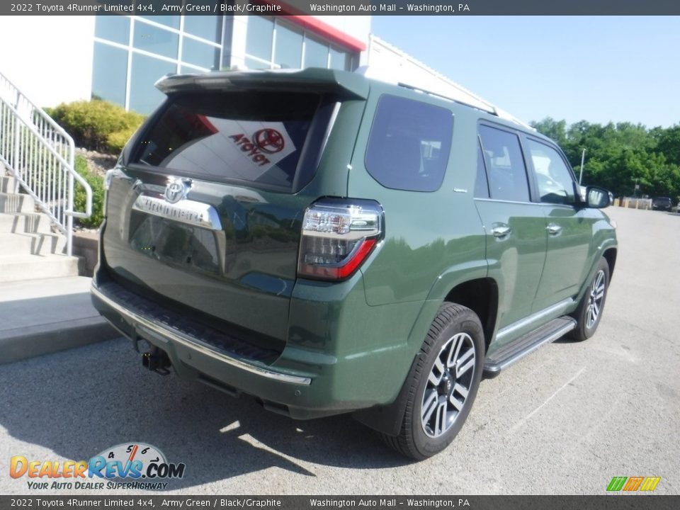 2022 Toyota 4Runner Limited 4x4 Army Green / Black/Graphite Photo #19