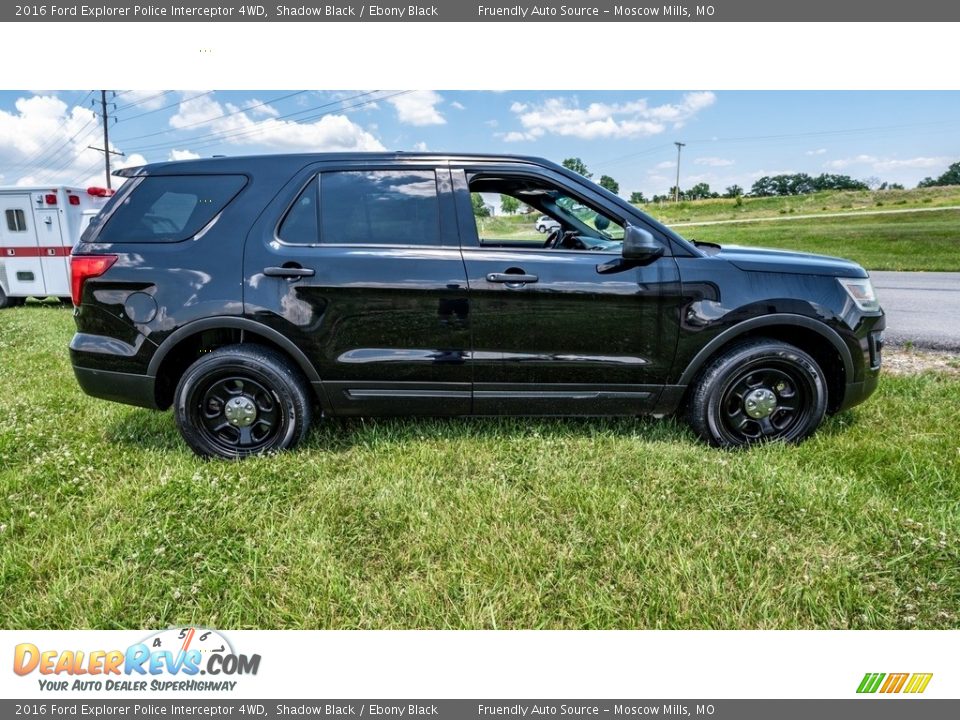 2016 Ford Explorer Police Interceptor 4WD Shadow Black / Ebony Black Photo #3