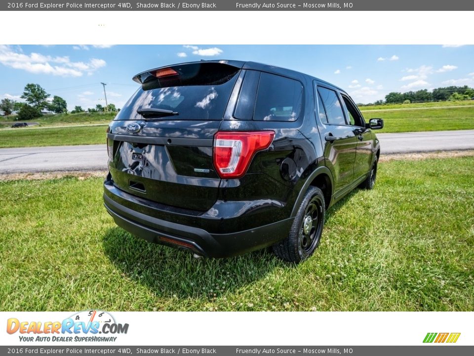 2016 Ford Explorer Police Interceptor 4WD Shadow Black / Ebony Black Photo #4