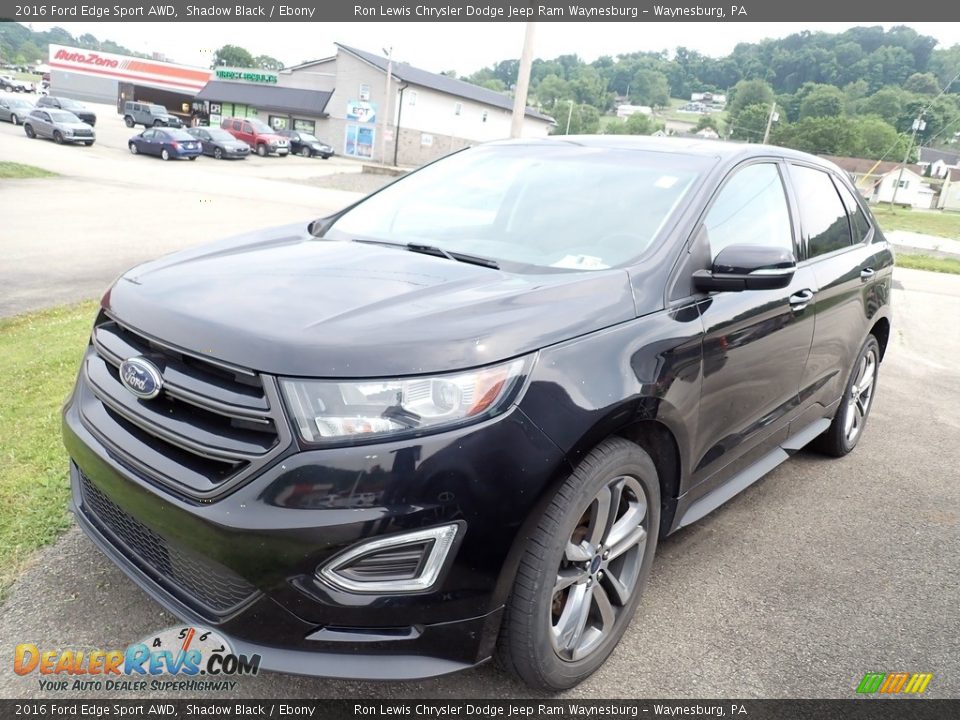 2016 Ford Edge Sport AWD Shadow Black / Ebony Photo #1