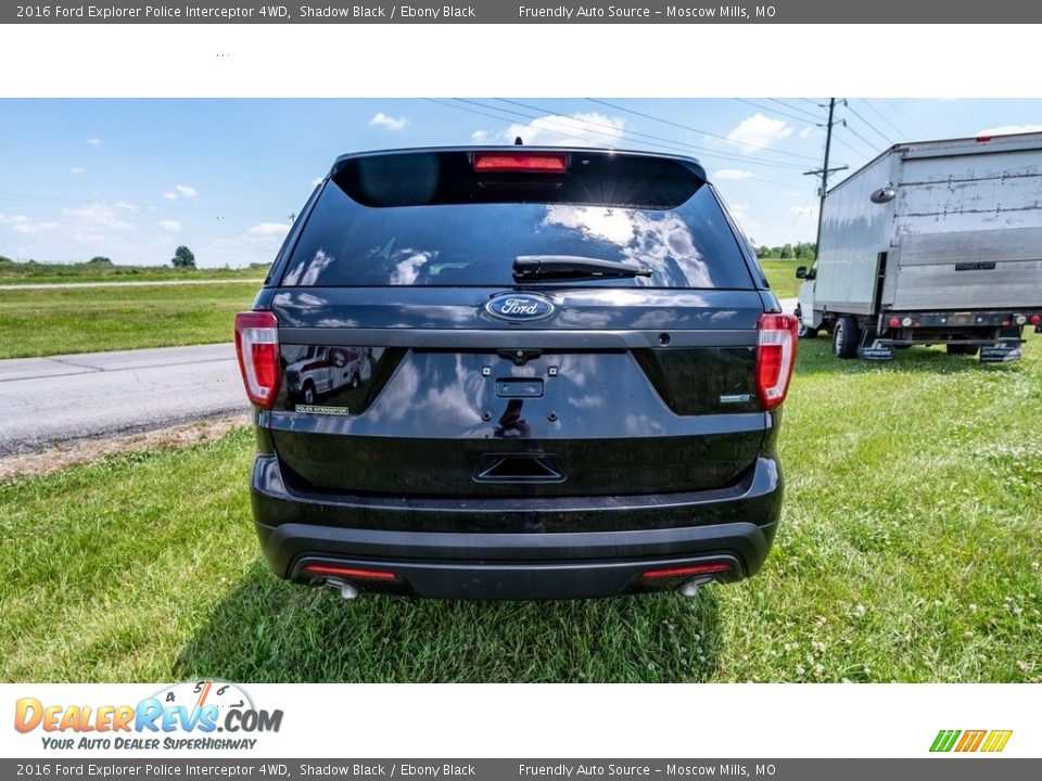 2016 Ford Explorer Police Interceptor 4WD Shadow Black / Ebony Black Photo #5