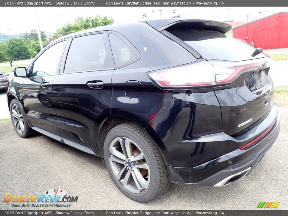 2016 Ford Edge Sport AWD Shadow Black / Ebony Photo #2