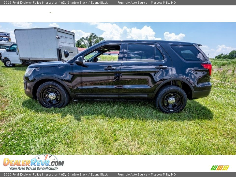 2016 Ford Explorer Police Interceptor 4WD Shadow Black / Ebony Black Photo #7