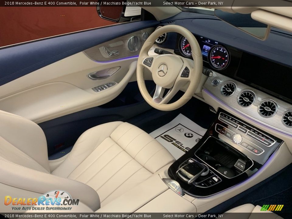 Front Seat of 2018 Mercedes-Benz E 400 Convertible Photo #14