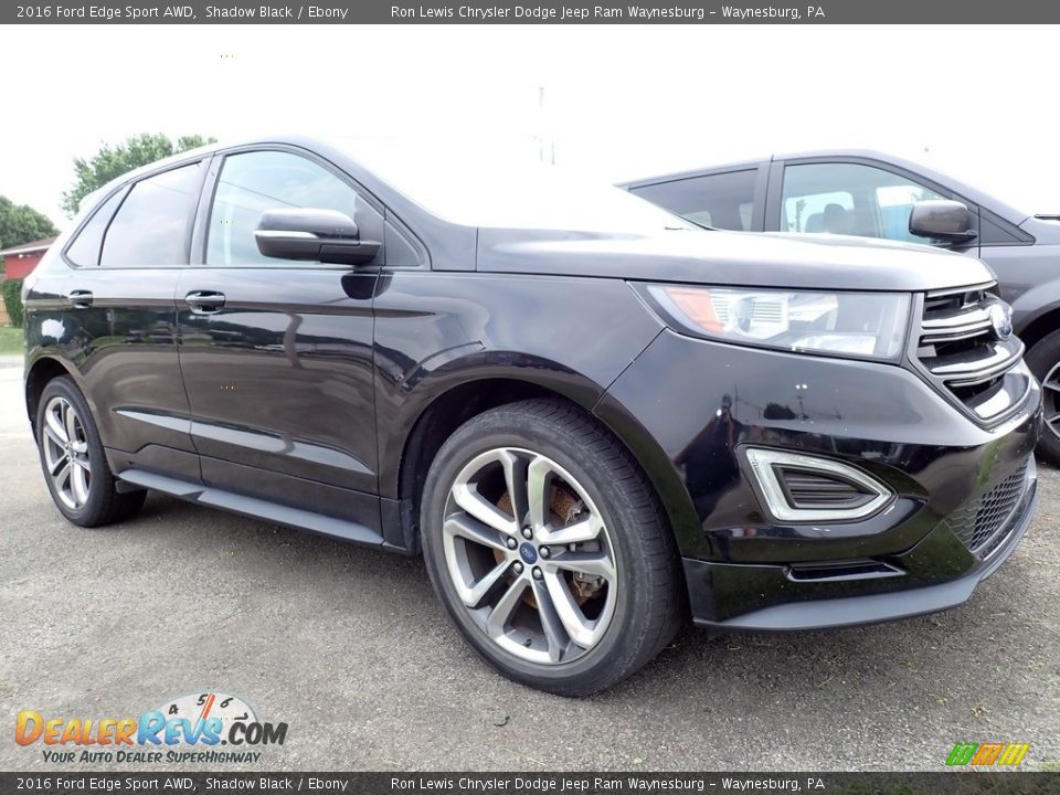 2016 Ford Edge Sport AWD Shadow Black / Ebony Photo #4