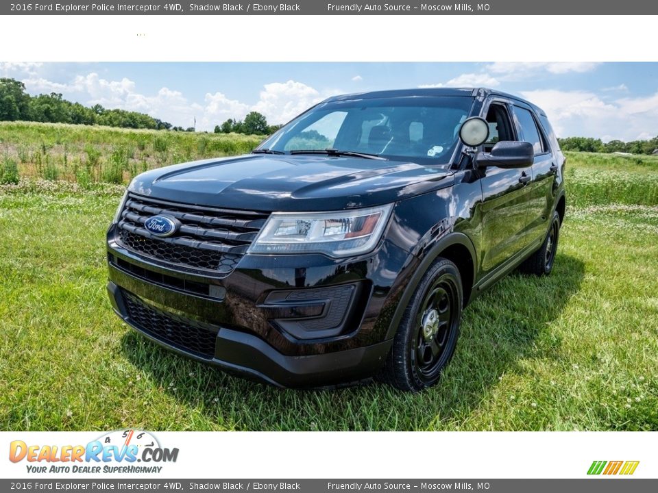 2016 Ford Explorer Police Interceptor 4WD Shadow Black / Ebony Black Photo #8