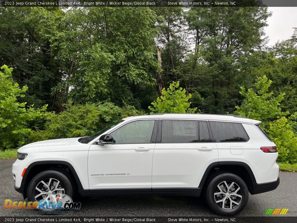 Bright White 2023 Jeep Grand Cherokee L Limited 4x4 Photo #1