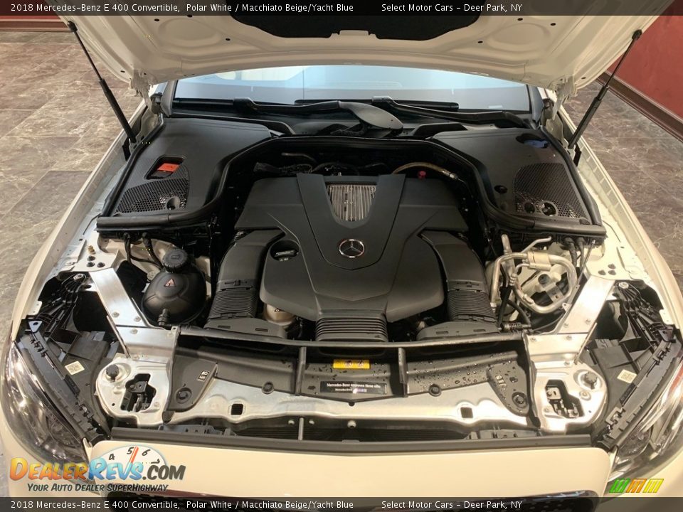 2018 Mercedes-Benz E 400 Convertible 3.0 Liter Turbocharged DOHC 24-Valve VVT V6 Engine Photo #19