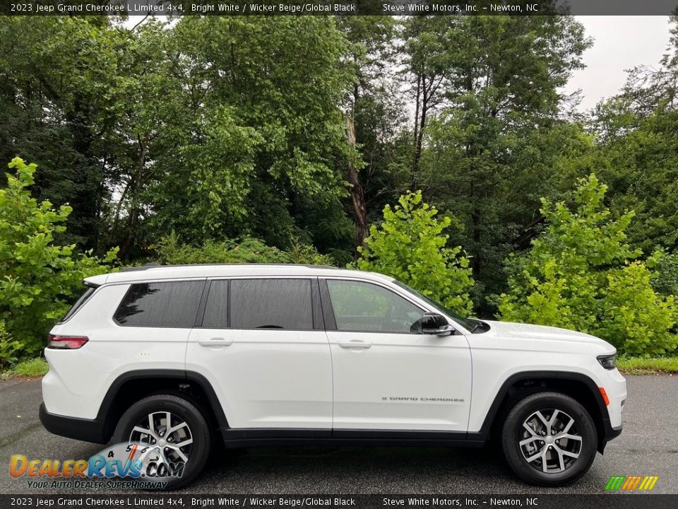 Bright White 2023 Jeep Grand Cherokee L Limited 4x4 Photo #5