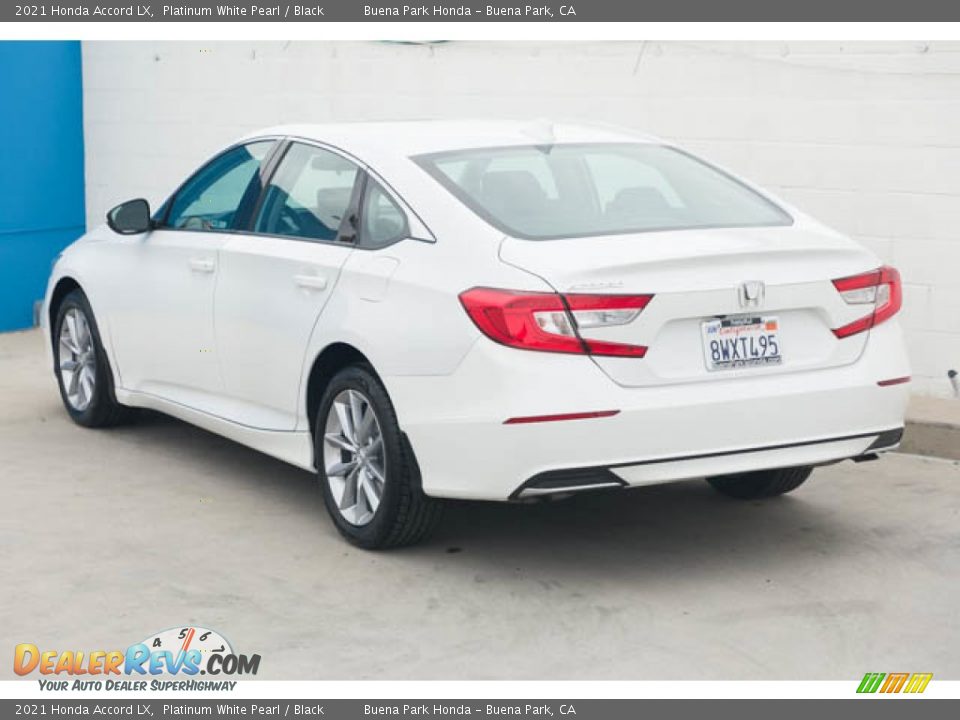 2021 Honda Accord LX Platinum White Pearl / Black Photo #2