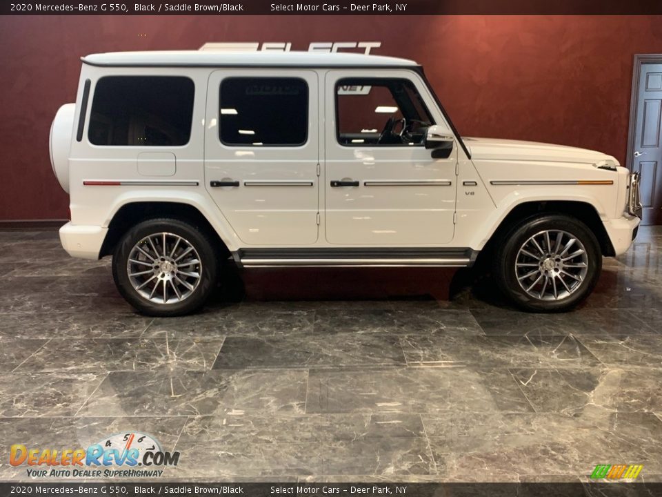 2020 Mercedes-Benz G 550 Black / Saddle Brown/Black Photo #4