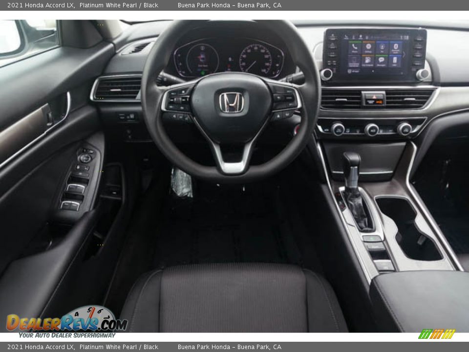 2021 Honda Accord LX Platinum White Pearl / Black Photo #5