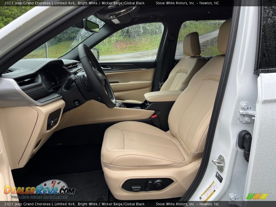 Wicker Beige/Global Black Interior - 2023 Jeep Grand Cherokee L Limited 4x4 Photo #10