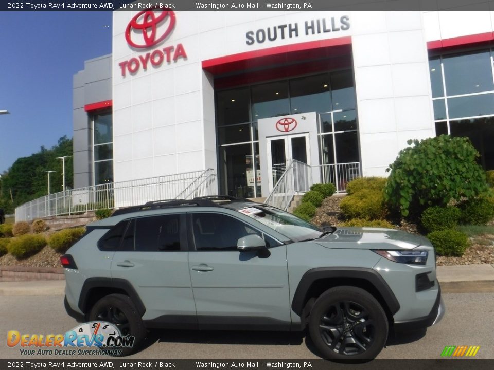 2022 Toyota RAV4 Adventure AWD Lunar Rock / Black Photo #2