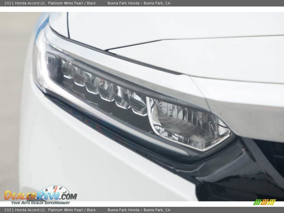 2021 Honda Accord LX Platinum White Pearl / Black Photo #8