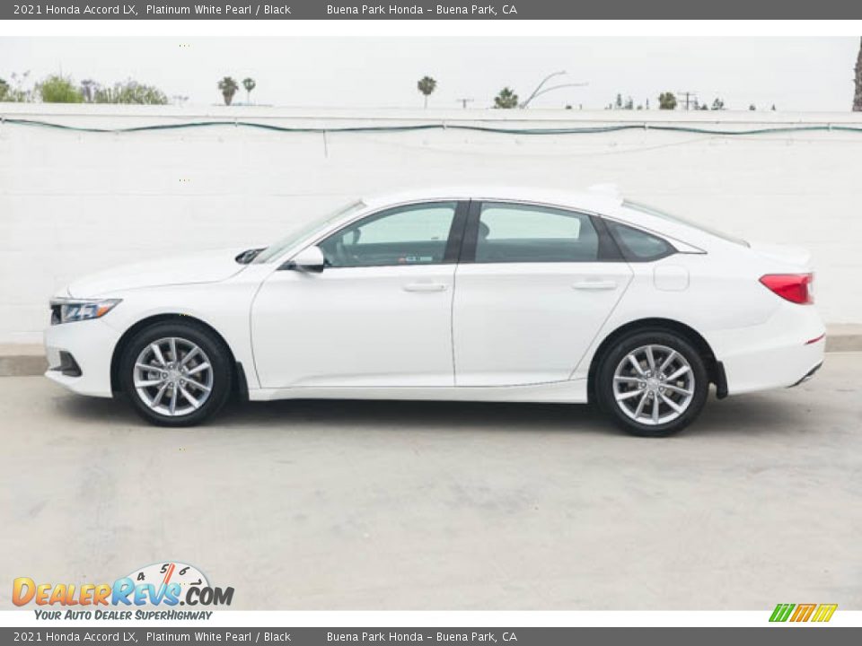 2021 Honda Accord LX Platinum White Pearl / Black Photo #10