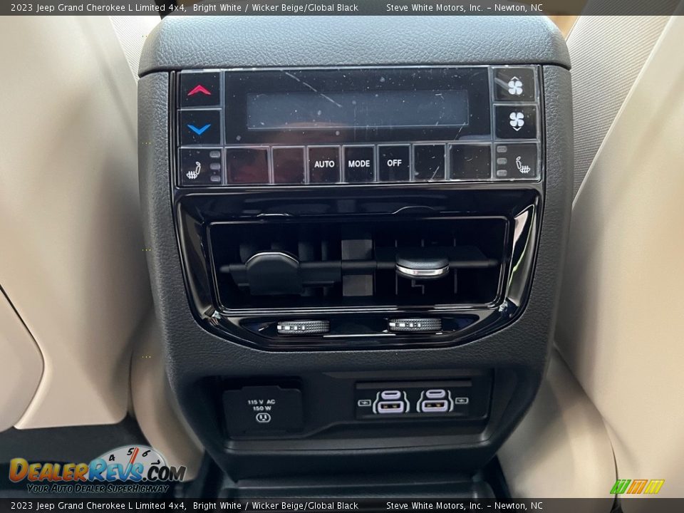 2023 Jeep Grand Cherokee L Limited 4x4 Bright White / Wicker Beige/Global Black Photo #15