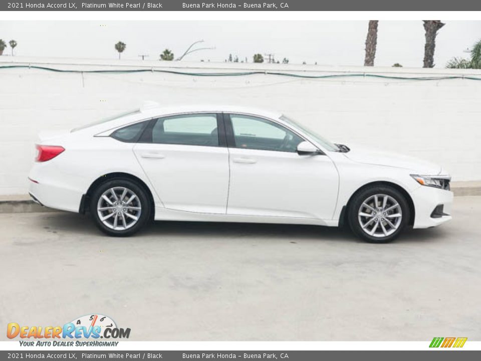 2021 Honda Accord LX Platinum White Pearl / Black Photo #14