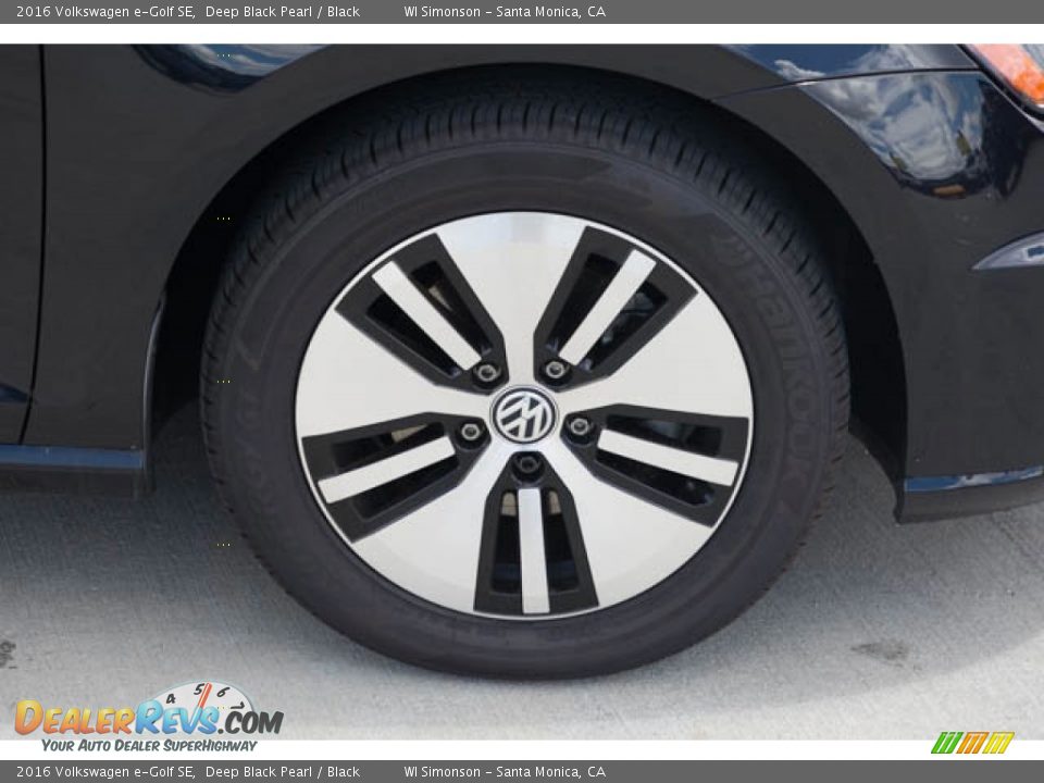 2016 Volkswagen e-Golf SE Wheel Photo #34