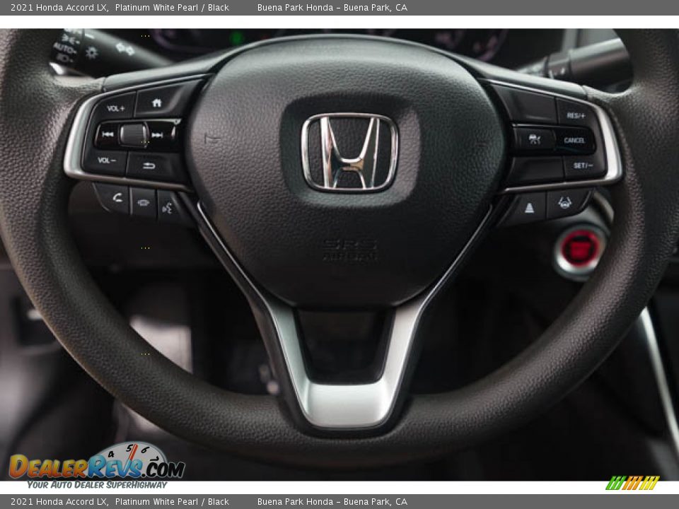 2021 Honda Accord LX Platinum White Pearl / Black Photo #15