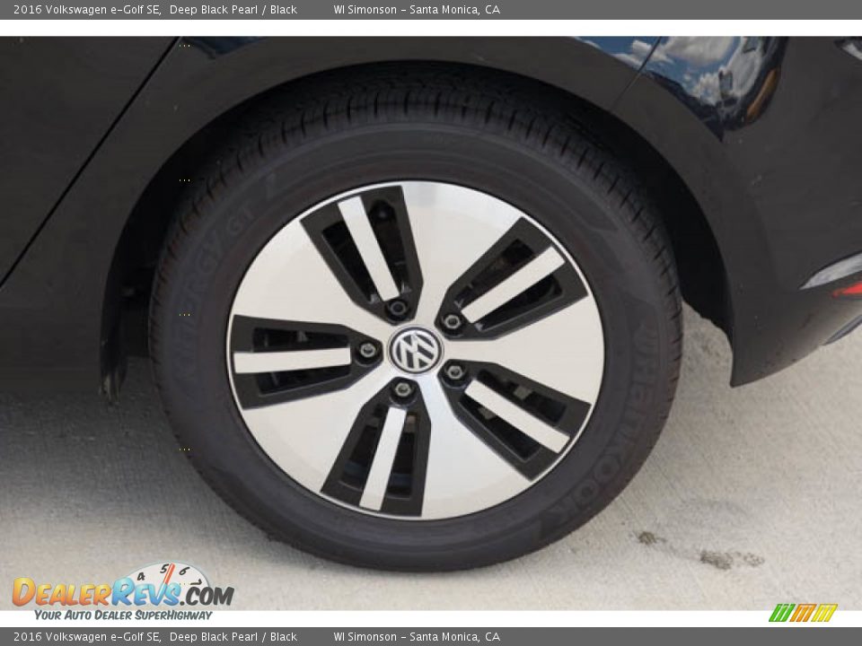 2016 Volkswagen e-Golf SE Wheel Photo #36