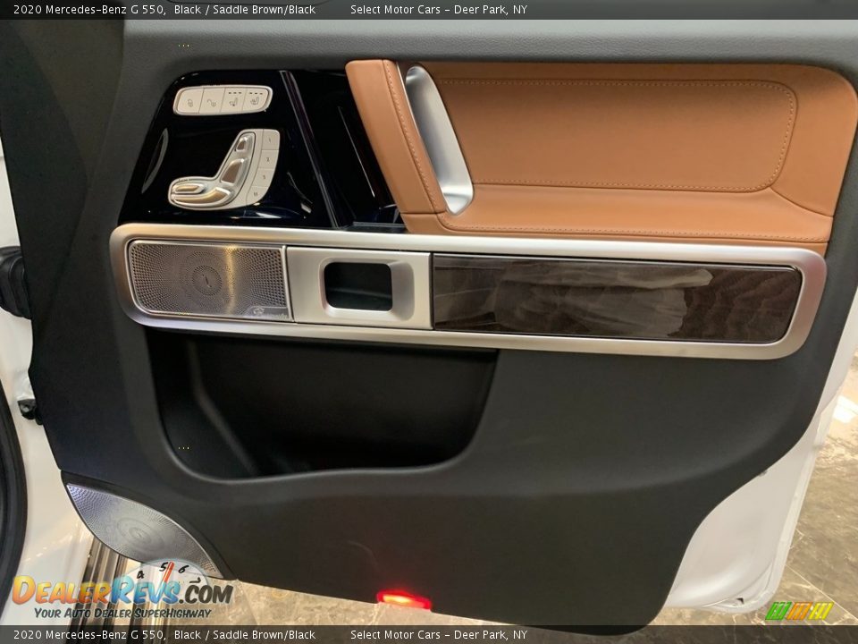 2020 Mercedes-Benz G 550 Black / Saddle Brown/Black Photo #15